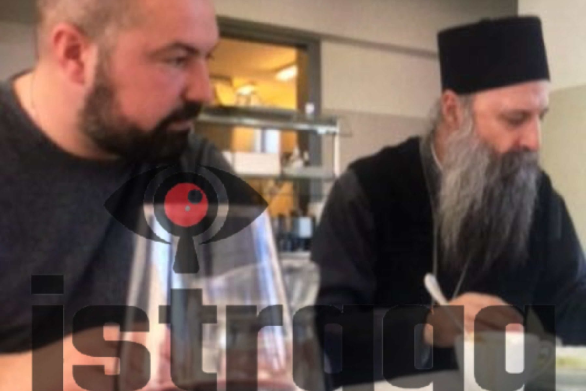 Milutin Mića Danilović i patrijarh Porfirije