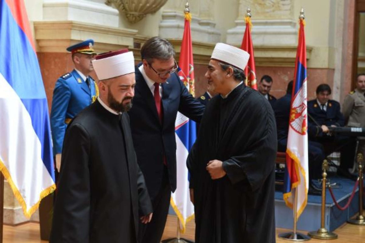 Sead Nasufović, Aleksandar Vučić i Mustafa Jusufspahić